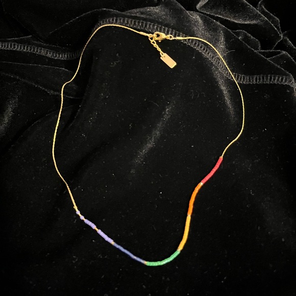 Miyuki Japanese seed bead necklace made in Seoul South Korea - Picture 5 of 6